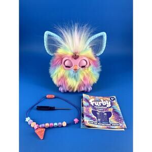 Furby Tie Dye Interactive Toy Open Box